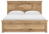Makidern - Panel Storage Bed With Under Bed Storage Unit