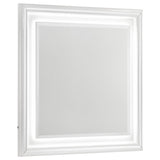 Cassia - Dresser Mirror - White High Gloss