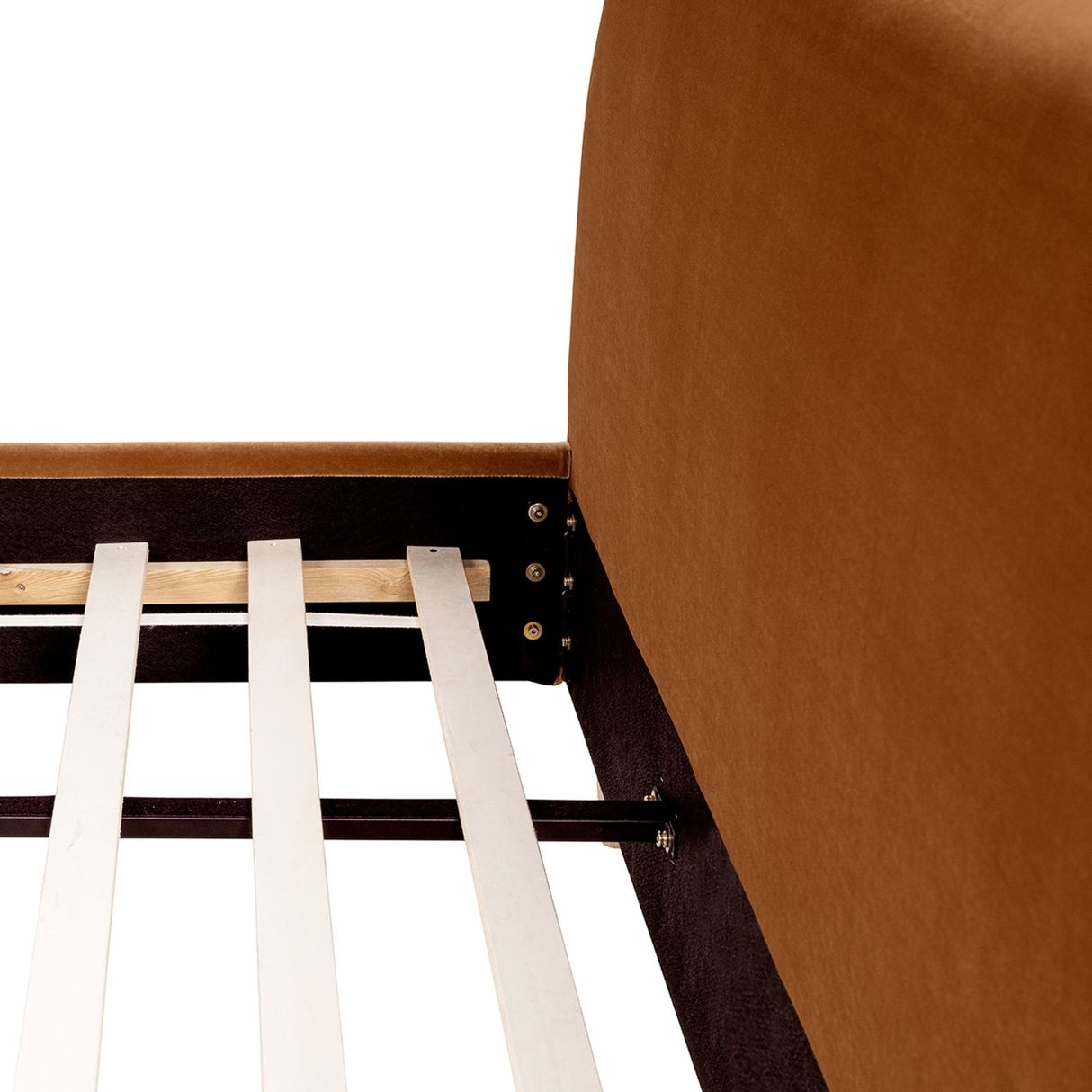 Roman - Curved Headboard Upholstered Platform Bed
