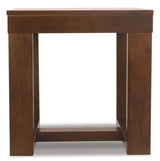 Watson - Square End Table - Dark Brown