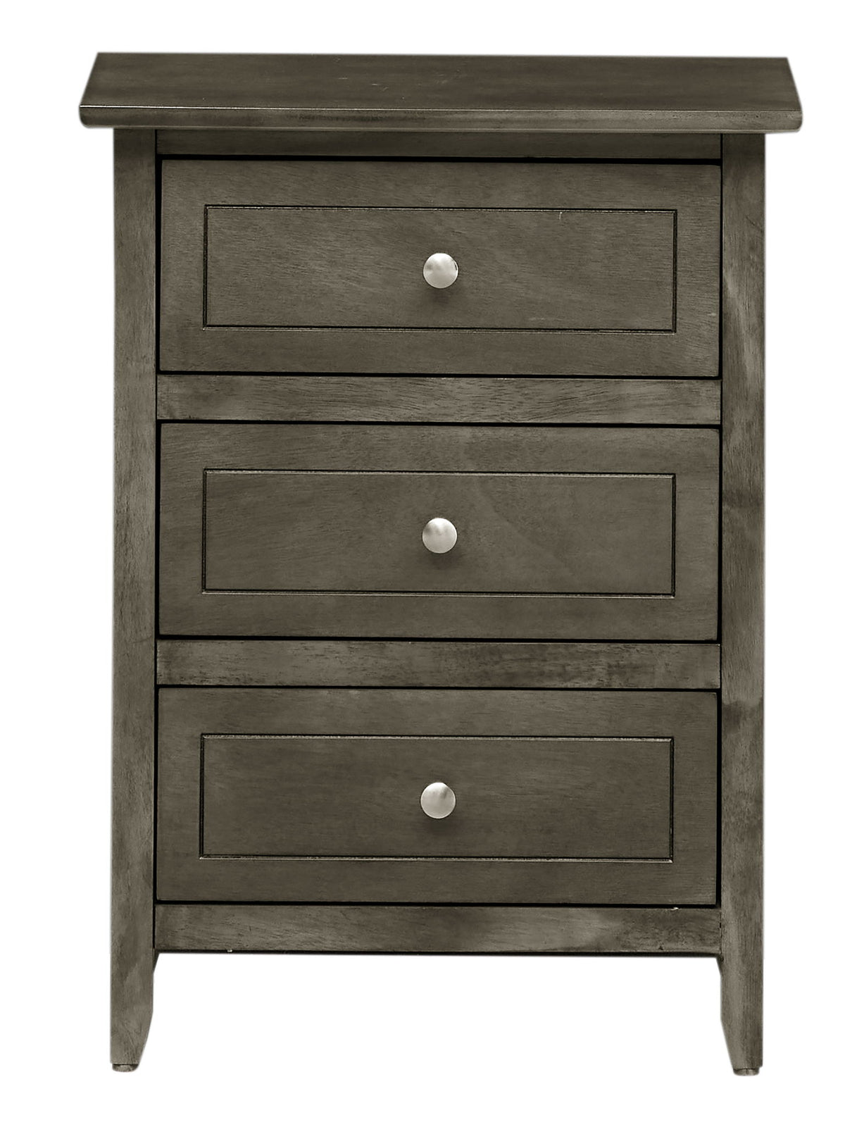 Dove Tailed Drawers 3 Drawer Nightstand