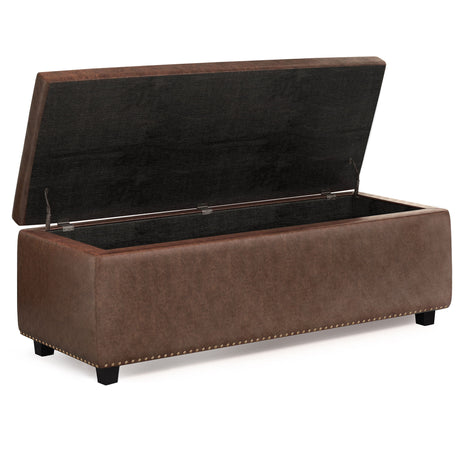 Hamilton - Upholstered Storage Ottoman - view 28