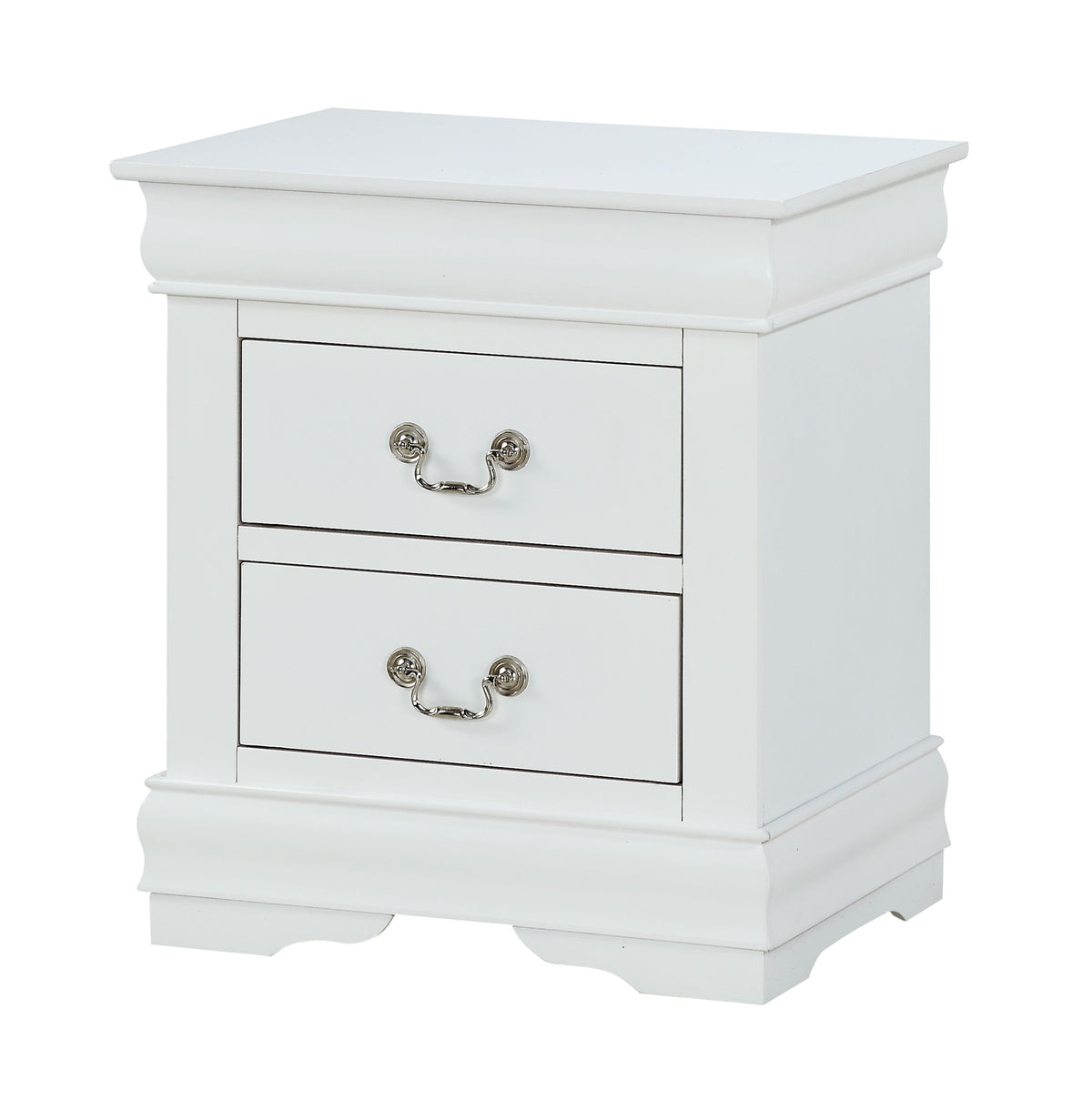 Louis Philip - Nightstand White by Crown Mark | Bel Furniture