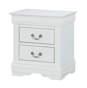 Louis Philip - Nightstand White by Crown Mark | Bel Furniture
