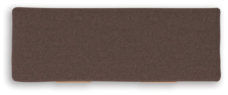 Kinlanni - Bedroom Upholstered Storage Bench - Tan / Brown - view 7
