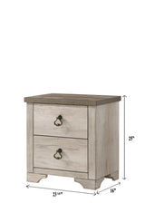 Patterson - Nightstand - Beige by Crown Mark | Bel Furniture