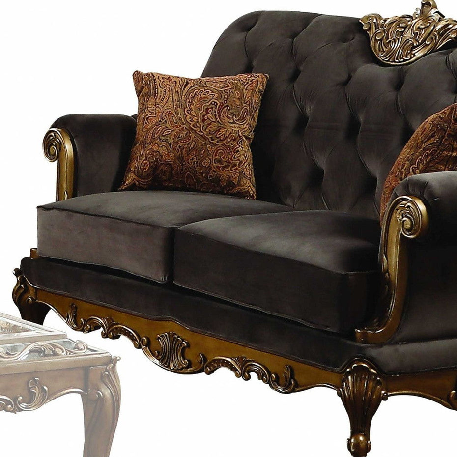 Loveseat 69" - Brown