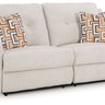 Danum - 2 Seat Reclining Sofa White by Signature Design by Ashley® | Bel Furniture