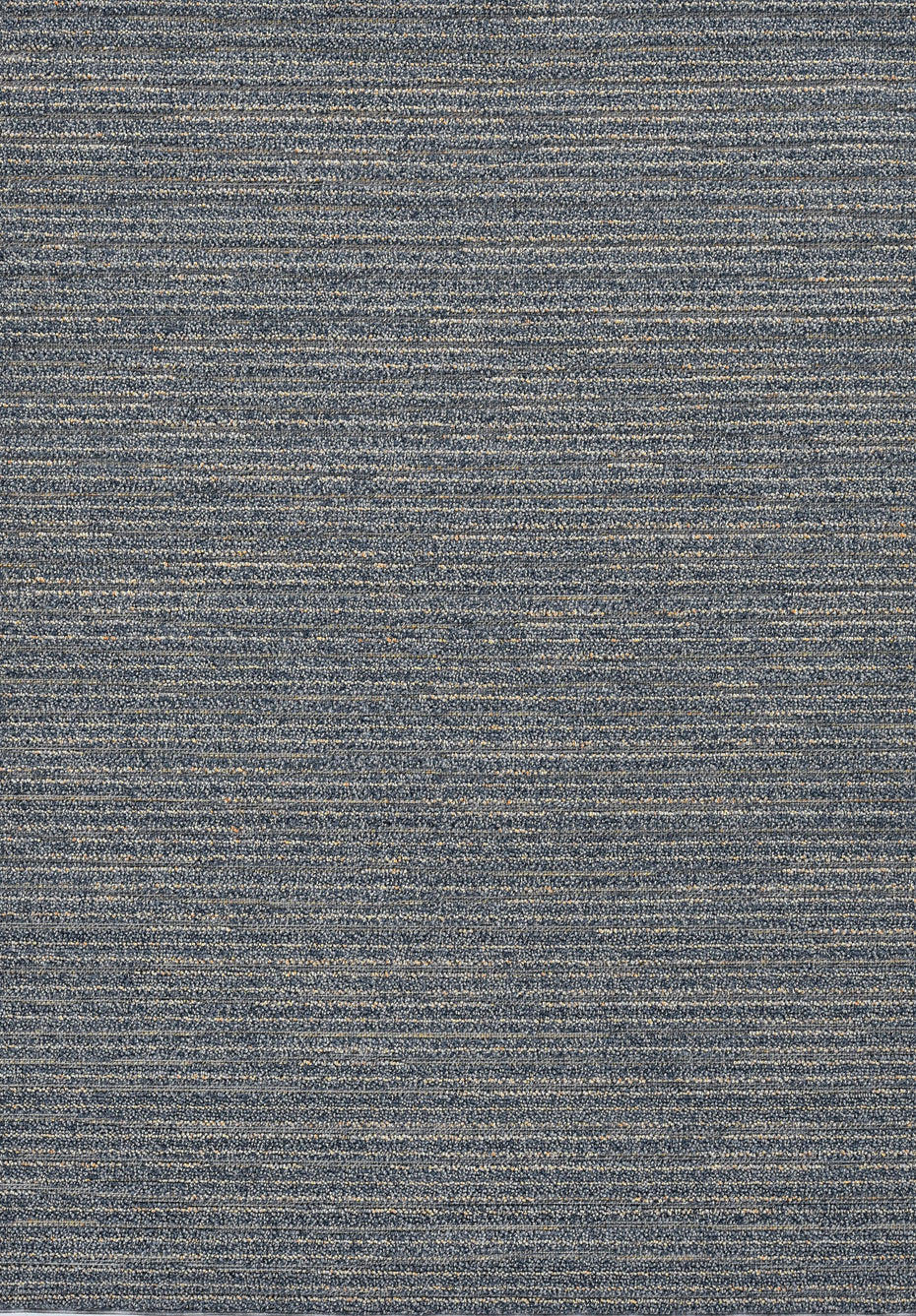 7' X 9' Machine Woven UV Treated Abstract Lines Indoor / Outdoor Area Rug - Denim Blue