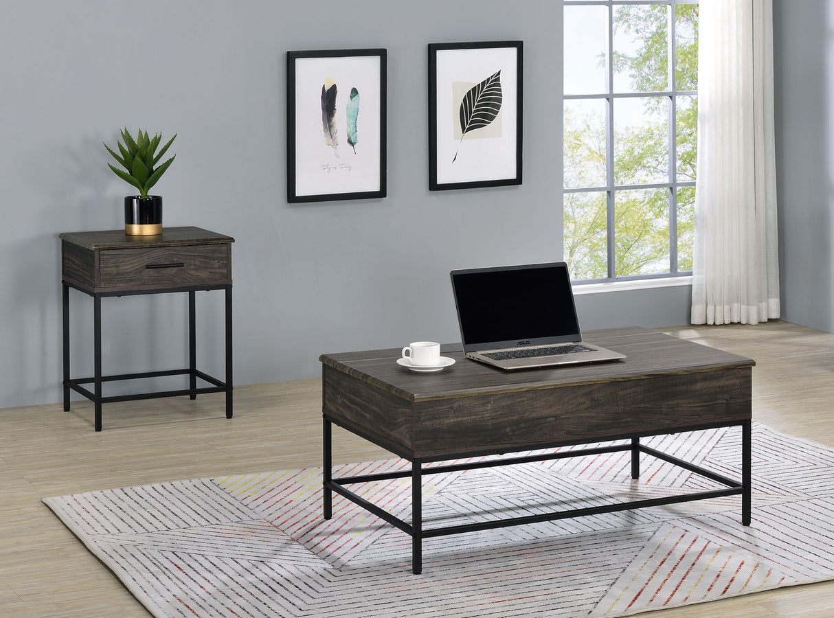 Cliff - Lift Top Coffee And End Table by Lilola Home | Bel Furniture
