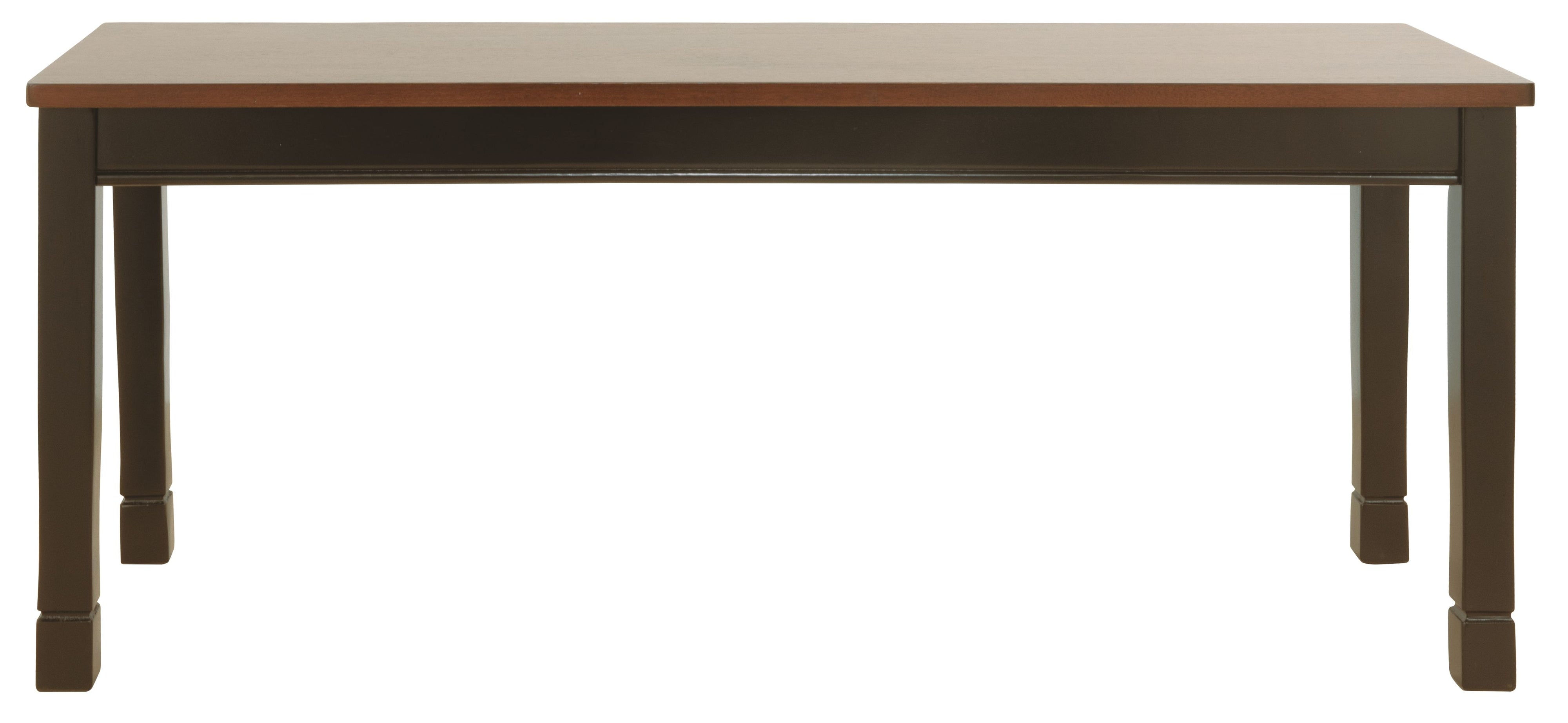 Owingsville - Black / Brown - Large Dining Room Bench