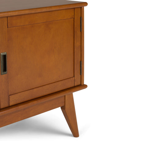 Draper - Handcrafted Mid Century Low TV Media Stand - view 33
