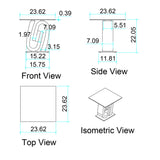 Rocky - Table, Elegant Design