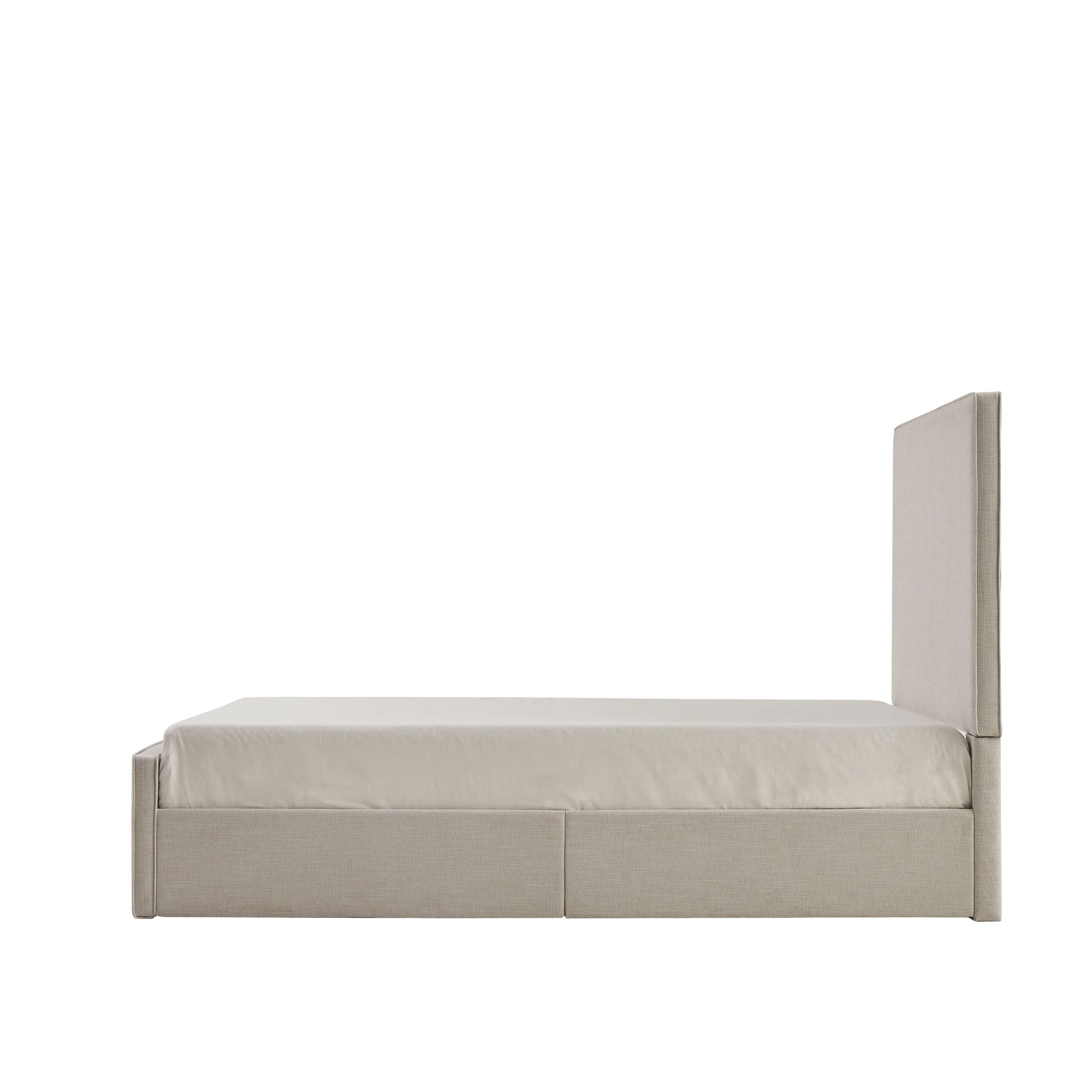 Lucas Tall Headboard Upholstered Bed - Thumbnail 2