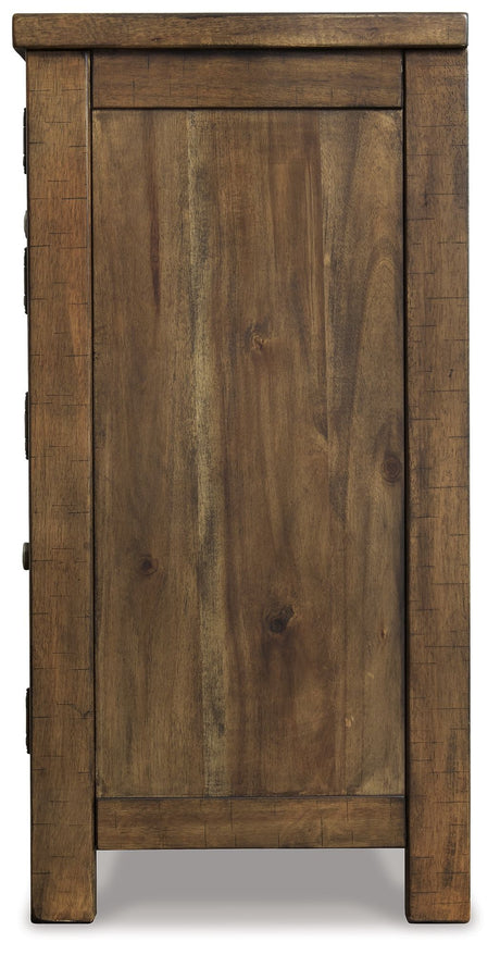 Moriville - Grayish Brown - Dining Room Server by Signature Design by Ashley® | Bel Furniture