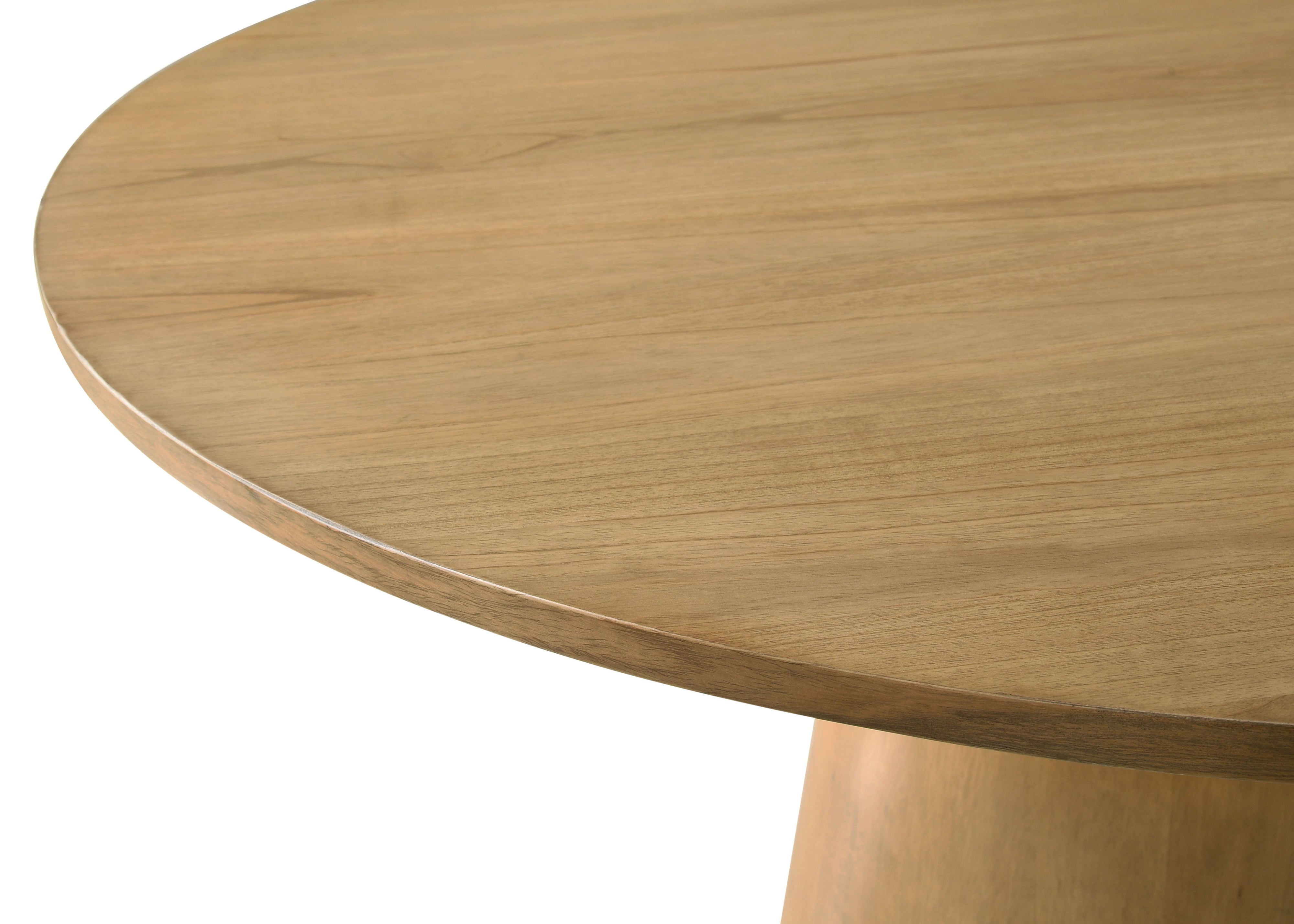 Jasper - Wide Contemporary Round Dining Table Set