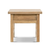 Rowan - Side Table With Drawer - Light Brown