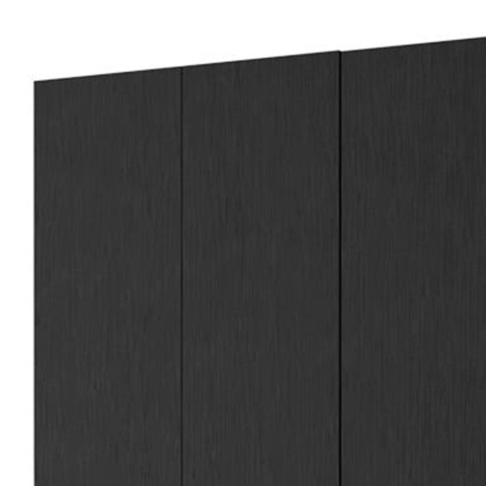 2 Drawer, Combo Dresser - Black