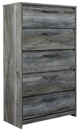 Baystorm - Five Drawer Chest Gray by Signature Design by Ashley® | Bel Furniture