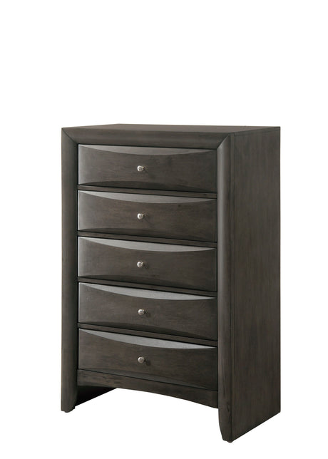 Emily - Accent Chest Gray by Crown Mark | Bel Furniture