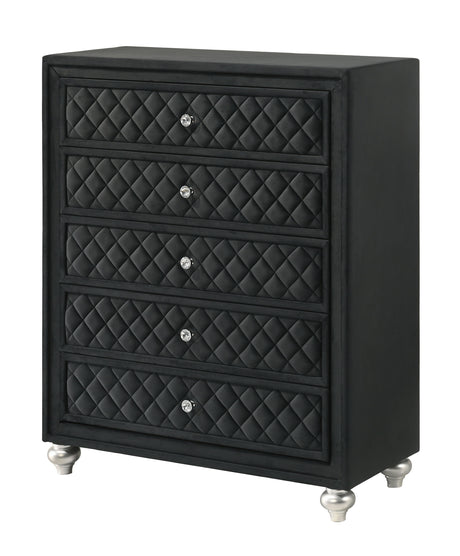 Cameo - Chest Black by Crown Mark | Bel Furniture