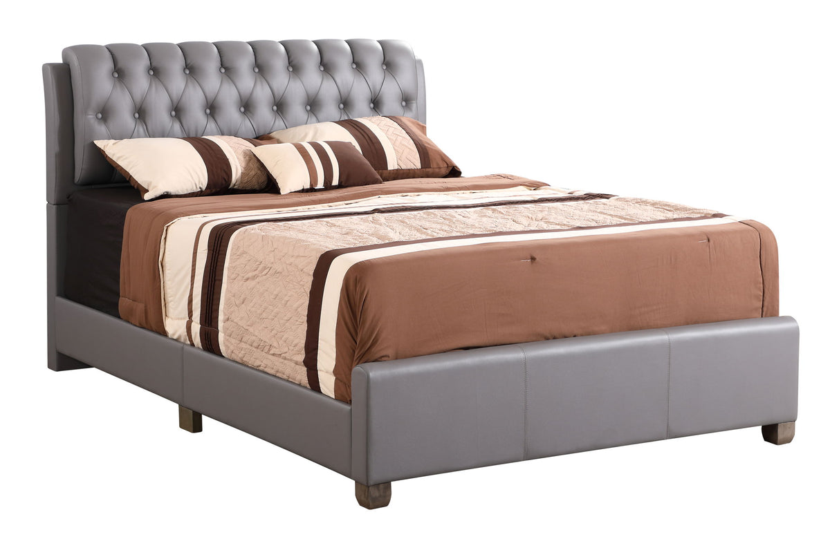 Tufted Upholstered Bed