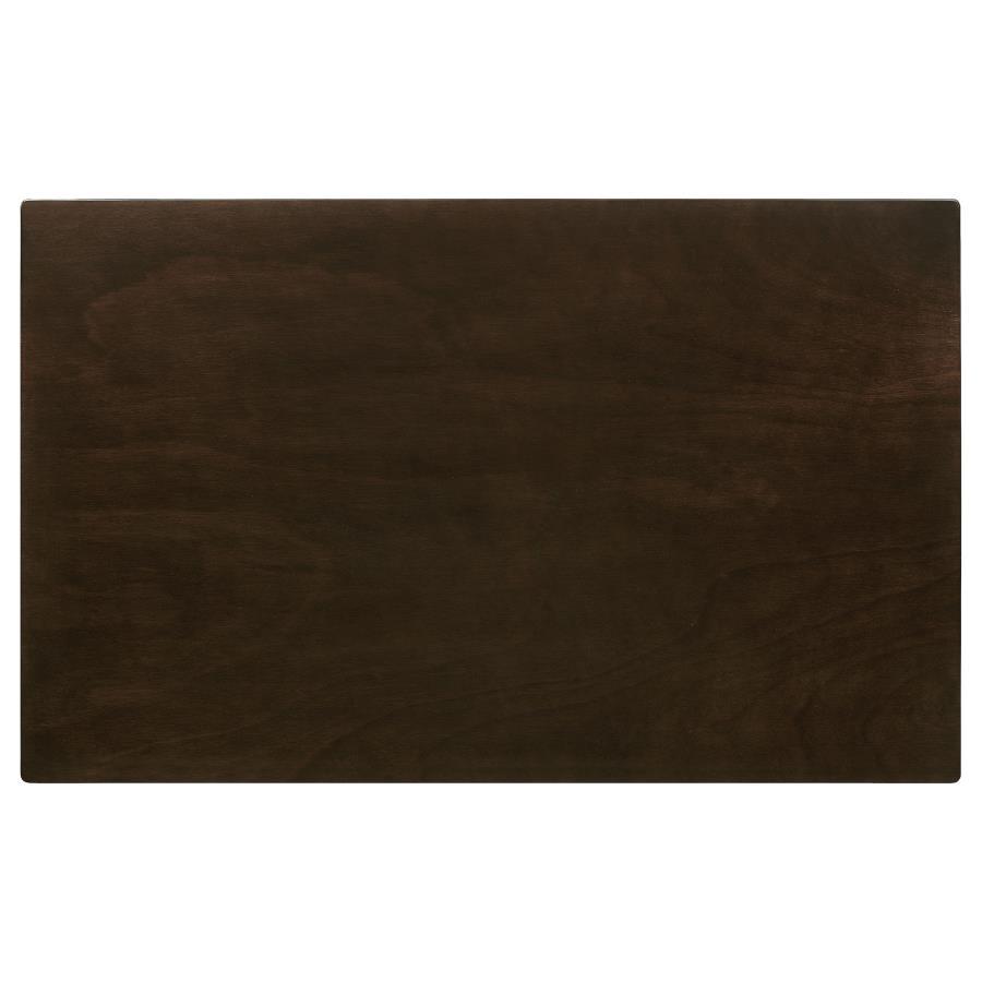 Guillen - 5 Piece Rectangular Dining Table Set - Cappuccino by CoasterEveryday | Bel Furniture