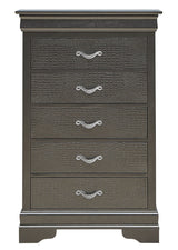 Sleek Transitional Chest - Metal Black by Glory Furniture | Bel Furniture
