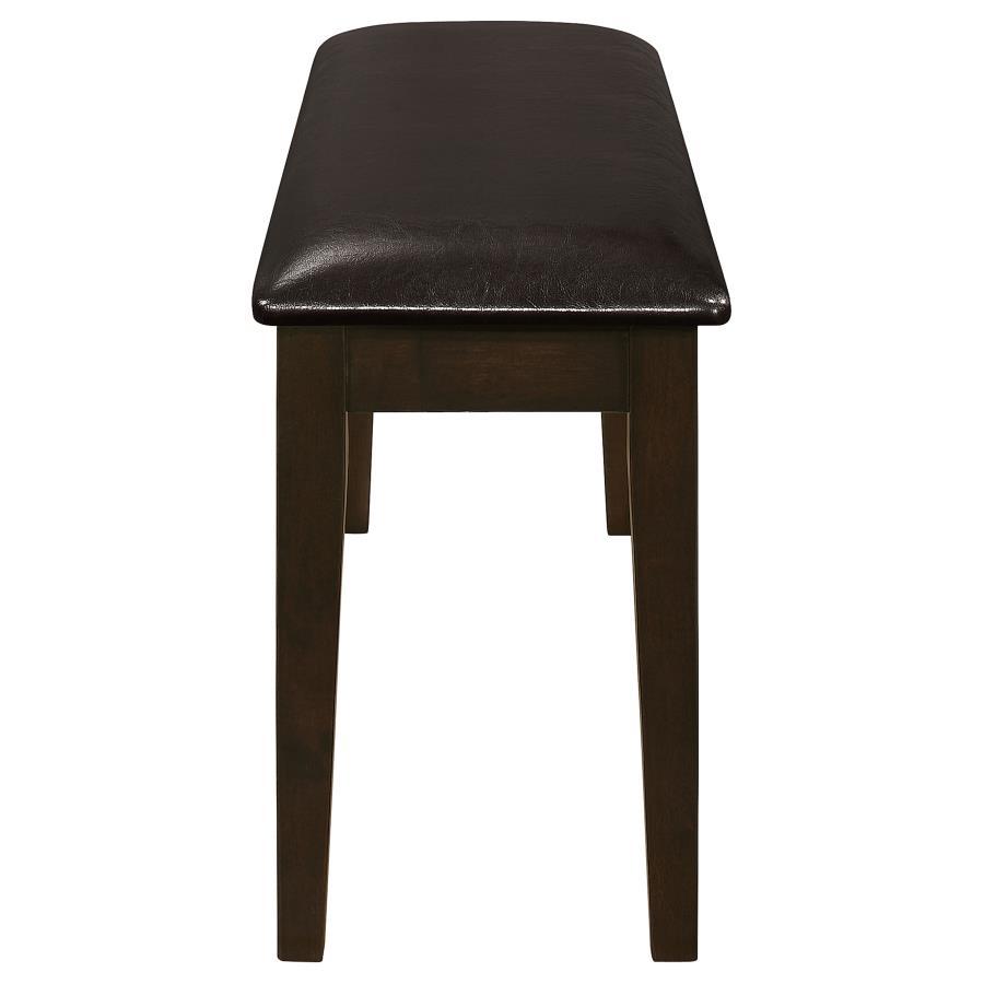 Guillen - 5 Piece Rectangular Dining Table Set - Cappuccino by CoasterEveryday | Bel Furniture