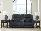 5Z-Comfort - Relaxation - Power Reclining Loveseat with Console / Adj Headrest by Signature Design by Ashley® | Bel Furniture