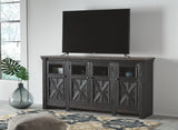 Tyler Creek - Black / Gray - Extra Large TV Stand by Signature Design by Ashley® | Bel Furniture
