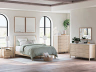 Cadmori - Panel Bedroom Set Beige Queen by Signature Design by Ashley® | Bel Furniture
