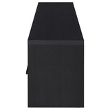 Murray - 70" 2-Door TV Stand Media Console - Black by Coaster Fine Furniture | Bel Furniture