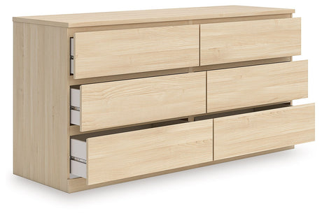 Onita - Six Drawer Dresser - view 9