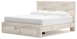 Lawroy - Panel Bed With Storage by Signature Design by Ashley® | Bel Furniture