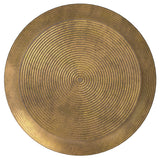 Timmons - Cast Aluminum Coffee Table - Brown by Simpli-Home | Bel Furniture