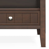 Acadian - Coffee Table With Drawer - Brown by Simpli-Home | Bel Furniture