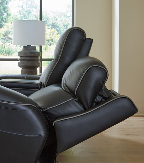 5Z-Comfort - Relaxation - Power Reclining Sofa With Adj Headrest by Signature Design by Ashley® | Bel Furniture