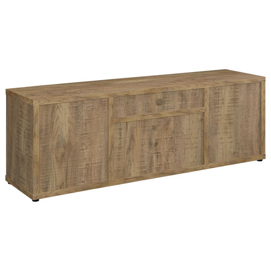 Tabby - 4 Door Engineered Wood TV Stand - Mango