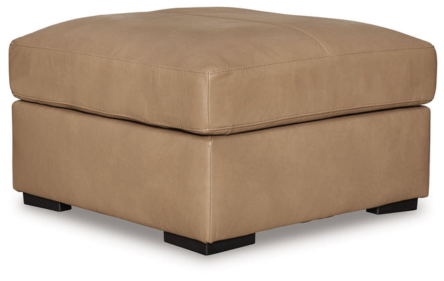 Bandon - Toffee - Oversized Accent Ottoman by Signature Design by Ashley® | Bel Furniture