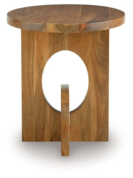 Hollbourne - Accent Table - Brown - view 5