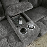 Frohn - Dbl Reclining Loveseat With Console by Signature Design by Ashley® | Bel Furniture