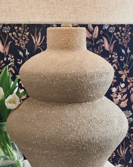 Jossleigh - Metal Table Lamp - Beige - view 3