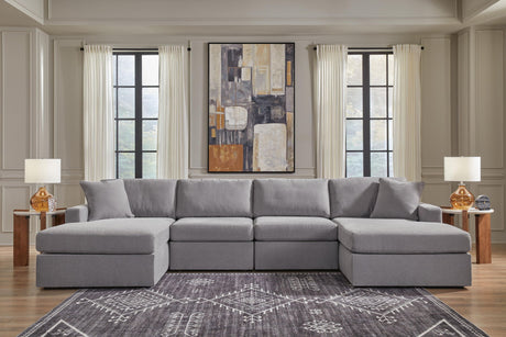 Modmax - Sectional - Granite - view 89