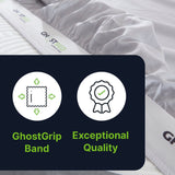 Sheet Set Luxurious Supima Cotton, Wrinkle Resistant, Breathable, With 2 Ghostgrip Band