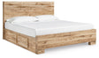 Hyanna - Storage Bed Beige King 2 Side Drawers by Signature Design by Ashley® | Bel Furniture