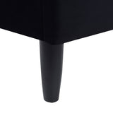 Aspen - Vertical Tufted Modern Headboard Platform Bed Set by Jennifer Taylor Home | Bel Furniture