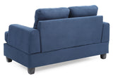 Stylish Transitional Loveseat For Two