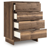 Chirason - Brown - Four Drawer Chest by Signature Design by Ashley® | Bel Furniture
