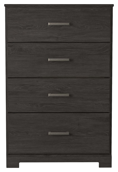 Belachime - Charcoal - Four Drawer Chest by Signature Design by Ashley® | Bel Furniture